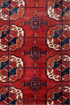 Antique Bokara Area Rug (8' x 13')